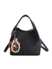 Bolsa Saco Retrô de Cor Sólida, Design Nicho, Elegante e Simples, Nova Coleção Primavera 2026, Estilo Coreano Casual, Bolsa Transversal Personalizada