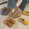 Chinelos Suportivos, Absorventes de Suor e Versáteis para Mulheres, Adequados para Usar com Saias, Novo Modelo Tendência 2026, Sola Macia, Confortáveis, Antiderrapantes, Equilibrados, Chinelos Fechados