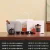 Conjunto de Chá Portátil para Viagem Estilo Acampamento ao Ar Livre Souvenir da Reunião Anual da Empresa Presente para Evento de Negócios Logo
