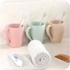 Taza de Té Rayada Taza de Agua Taza para Cepillo de Dientes de Clinker Taza para Enjuague Bucal de Paja de Trigo Taza Simple para Enjuague Bucal Regalo Promocional Publicitario