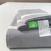 Uso Cuatro Estaciones, Dormitorio Estudiantil, Estilo Muji, Sencillo, Algodón Puro, Teñido en Hilo, Grado Materno e Infantil, Juego de Sábanas de Algodón Lavado de Tres Piezas