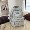 Mochilas Escolares para Meninas do Ensino Fundamental Coreanas Mochilas de Alta Qualidade Nicho Ins para Alunos do Ensino Médio Mochilas Leves de Grande Capacidade para Meninas