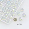 Dongzhou Cristal Nieve Proteína Arte de Uñas Diamante Brillante Blanco Proteína Huevo de Paloma Fondo Puntiagudo Diamante Dongzhou Diamante Wholesale Accesorios para Arte de Uñas