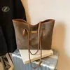 Bolso de mano minimalista y único para mujer, estilo retro, gran capacidad, versátil, para ir al trabajo, otoño 2026