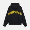 Sudadera con Capucha y Bolsillo Estampado Hip-Hop Chaqueta Sudadera Retro Americana Sudadera de Manga Larga Sudadera de Primavera y Otoño para Mujer