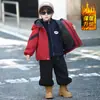 Abrigo para Niños Estilo Otoño Invierno Chaqueta con Capucha 3 en 1 Infantil Nuevo Estilo 2026 Ropa Superior Gruesa Acolchada para Bebé Niño