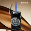 Encendedor Creativo de Reloj de Cuarzo, Encendedor Funcional Recargable de Llama Azul Directa, Encendedor de Cigarrillos, Encendedor a Prueba de Viento para Exteriores