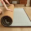 Colchón directo del fabricante, colchoneta para dormir en el suelo, alfombrilla suave plegable engrosada, alfombrilla de ratán de verano, alfombrilla refrescante, alfombrilla de suelo