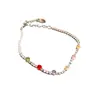Pulsera redonda de circón, sensación de alta gama, lujo ligero, nicho, versátil, fresca y simple, estilo vacacional de verano, joyería para mujer