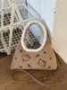Bolso Bandolera de Gran Capacidad 2025 Nuevo Bolso de Mano de Felpa Bordado Diseño de Doble Cara Bolso Cruzado para Viajes y Uso Diario
