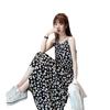 2026 Vestido de Gasa Floral Margaritas Pequeñas Vestido Hada Adelgazante Estilo Súper Hada Vestido con Tirantes Franceses para Niñas