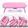 Nuevo Manicura Transfronteriza Especial Almohada de Mano Plegable y Elevada Lámpara de Manicura Soporte de Plástico para Almohada de Mano Almohada de Mano Venta al por Mayor