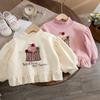 Sudadera de Manga Larga Nueva para Bebé de Otoño Tops Ropa de Otoño para Bebé Primavera y Otoño Estilo Princesa Tops Dulces y Lindos