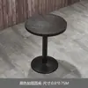 Mesas de Restaurante em Madeira Maciça, Econômicas Comerciais para Lanchonete, Loja de Macarrão, Café, Loja de Chá com Leite, Mesa Pequena Redonda Quadrada