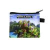 Cartera de Minecraft Modelo Nuevo Transfronteriza, Billetera para Monedas de Alta Capacidad para Estudiantes, Mini Porta Tarjetas Corto Infantil al por Mayor