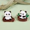 Broche Panda Oferta Insignia de Panda Lindo Pin de Bambú Animal Estilo Chino Broche Dulce Grande