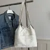 2026 Bolso Nuevo para Mujer Estilo Japonés y Coreano con Lazo y Encaje Bolso de Hombro Gran Capacidad Alto Valor Estudiante Hada Bolso de Lona