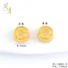 Cuentas Espaciadoras de Moneda de Color Esmalte Flor Copo de Nieve Agujero Pasante Accesorios para Joyería DIY Trébol de Cuatro Hojas Accesorios para Pulsera Collar para Mujeres