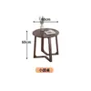 Cadeira Wind Richard Usada Sala de Estar Cadeira de Sofá Individual Designer Varanda Madeira Maciça Cadeira de Lazer para Pessoa Preguiçosa Conjunto de Mesa e Cadeira