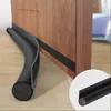 Tira de sellado inferior de puerta, tira cortavientos, a prueba de polvo, a prueba de insectos, a prueba de hormigas, tira de sellado para huecos de puerta, puerta antirrobo, cortavientos para puerta de madera, cálida y aislante