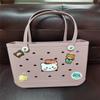 Bolsa de Ombro Feminina de Espuma EVA para Praia, Compre Cesta de Legumes, Bolsa de Parede, Bolsa de Ombro de Praia Estampada para Cosméticos