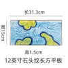 Novo Prato de Cerâmica Torneado em Forno Estilo Chinês Prato Longo para Sushi Prato Plano Criativo Prato Plano Estreito Longo Prato Fino para Pratos Frios
