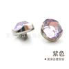 Jiangtai F136 Aleación de Titanio Joyería Borde Ondulado Cabeza Diamante Checo Incrustado Clavo Cuerpo de Aleación de Titanio G23 Joyería para Piercings Corporales