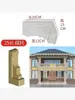 Molde de suporte de viga de suporte, modelo de suporte de beiral, linha de telhado de coluna romana de cimento, conjunto completo de fôrma plástica para construção de villa europeia