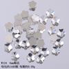 Explosões de unha vermelha da internet de fundo plano diamante de formato especial saco de material de joias pacote inteiro em estoque atacado material de decoração de armadura de usar