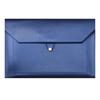 A4 Bolsa de Archivo de Cuero de Gran Capacidad Bolsa para Almacenamiento de Datos de Oficina de Negocios Carpeta de Cuero Multifuncional Bolsa de Archivo