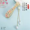 Broche Coreano de Moda Nueva de Alta Gama para Mujer con Pedrería Hebilla para Bufanda Hebilla Anti-Exposición Pin Corsage de Cristal Joyería de Perlas