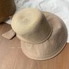 Chapéu de Pescador com Costura Fina de Grama Design Verão Respirável Chapéu de Palha Feminino Internet Vermelho Chapéu de Sol com Laço Protetor Solar Chapéu de Sol