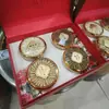 Caixa de Presente de Ginseng Americano com Quatro Tipos de Fatias de Ginseng Premium, Ginseng Maduro, Tiras de Casca de Ferro de Dendrobium e Fatias Inteiras de Ginseng Vermelho
