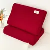 Almohada de Látex Funda Especial Algodón Puro 60X40 Algodón Lavado Funda de Almohada de Algodón Puro Almohada de Espuma Viscoelástica de Goma Niños 50X30