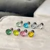 Pendientes de Aleación de Titanio F136, Brillantes Tachuelas Shijiahua, Tachuelas para Lengua, Tachuelas para Labios, Seguros para la Ducha, Joyería para Piercings G23