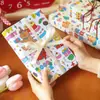Papel de Presente de Aniversário Novo, Papel Decorativo Fofo para Presente, Papel Material DIY Feito à Mão Estilo Cartoon Ins para Presentear