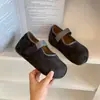 Zapatos de Moda Mary Jane Retro para Mujer, Primavera/Otoño 2026, Puntera Redonda, Correa Baja Simple, Suela Plana Antideslizante, Versátiles