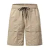 Comércio Exterior Amazon Fronteira Super Fábrica Processamento e Personalização Shorts Casuais Esportivos de Corrida Masculinos de Seda Gelada de Secagem Rápida