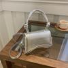 Bolso de Hombro Cuadrado Pequeño Casual para Mujer, Estilo Coreano de Moda, PU Sólido Color Patrón de Cocodrilo, Nuevo Modelo 2026