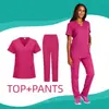 Trajes Quirúrgicos Duo y Uniformes Lavables Meike para Hospitales Transfronterizos, Pequeñas Clínicas en el Extranjero, Ropa de Trabajo Cómoda para Personal Médico y Doctores
