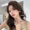 Brincos Atacado 1-2 Yuan, Luxo Leve, Simples, Moderno, Brincos Versáteis, Estilo Hong Kong, Estilo Descolado, Brincos Elegantes, Studs Versáteis para o Dia a Dia