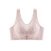 Ropa interior nueva de encaje cálido con ginseng, ligera, cómoda, sin aros, tipo tubo, sexy, realza el busto, sujetador para la ducha