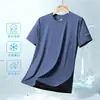 Camiseta de Secado Rápido Verano Casual para Hombre Manga Corta Holgada Deportiva Estampada Transpirable
