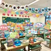 Señales Decorativas de Mesa para la Temporada de Regreso a Clases 2026, Adornos de Escritorio, Accesorios para Fotos de Salón de Clases de Jardín de Infancia, Arreglos para la Atmósfera de la Ceremonia de Regreso a Clases