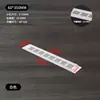 Malla de Ventilación para Gabinete de Aleación de Aluminio Blanco Cubierta Decorativa para Zapatero Rejilla de Agujero de Ventilación Rejilla de Disipación de Calor Agujero Cubierta de Agujero de Escape