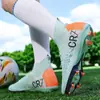Zapatos de Fútbol de Caña Alta, Tenis con Tacos, Zapatos Deportivos Antideslizantes de Tacos Largos para Estudiantes, Adultos y Niños, Zapatos de Entrenamiento Profesional para Hombres, Transfronterizo