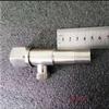 Válvula triangular de acero inoxidable de 4 puntos y 6 puntos, totalmente de cobre, para agua caliente y fría del hogar, interruptor de una entrada y dos salidas, válvula de parada de agua para calentador de agua.