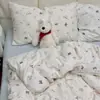 Xiangling Premium Fresco e Estilo Simples Algodão Puro Camada Dupla Gaze Quarto de Dormitório Capa de Edredom Dupla Peça Única Capa de Edredom