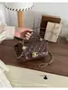 Bolso de Mano con Cadena de Rombo de Moda Transfronterizo para Mujer, Bolso Cuadrado Pequeño Nuevo Elegante de Gama Alta, Bolso de Hombro y Cruzado de Moda