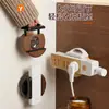Suporte de Régua de Tomadas com Ventosa Rack de Soquetes Montado na Parede Organizador de Cabos Montado na Parede Debaixo da Mesa Artefato de Armazenamento de Placa de Régua de Tomadas